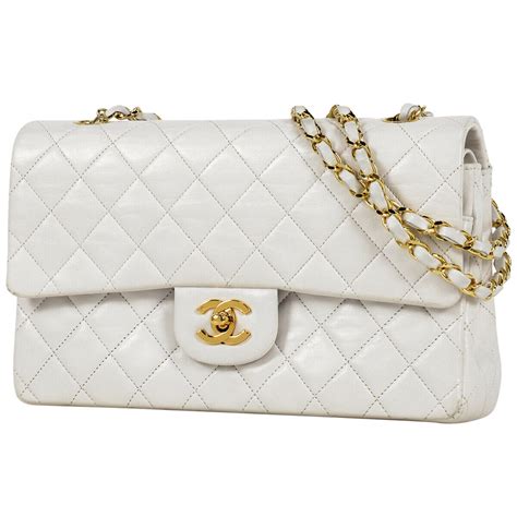 chanel white bag price|white chanel handbags for sale.